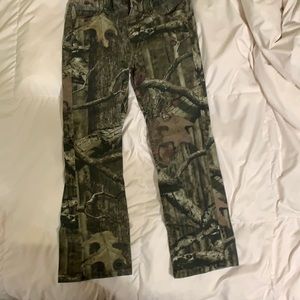 Boys Size Small Mossy Oak Camo Pants
